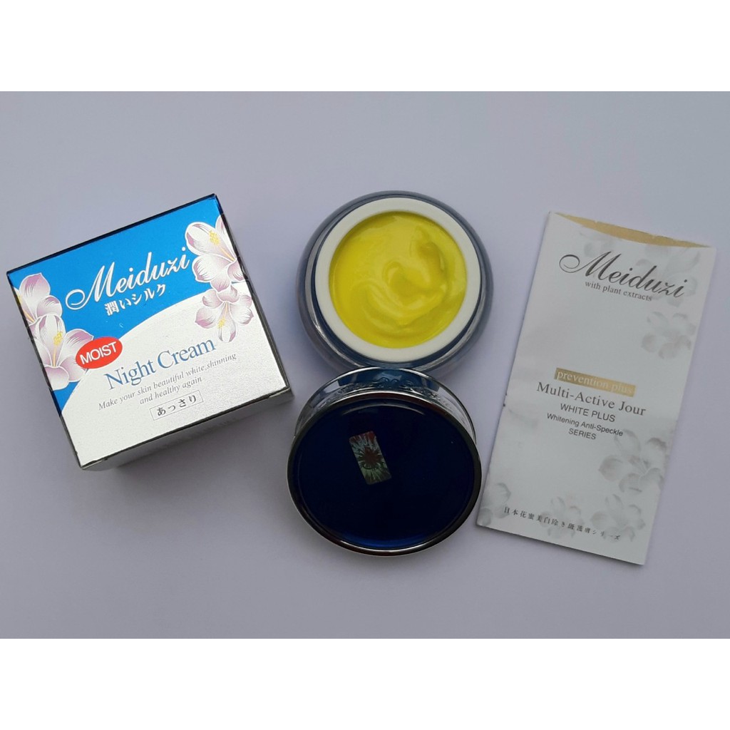 Kem Giảm Nám thâm tàn nhang Đêm Meiduzi Night Cream 20g Nhật Bản
