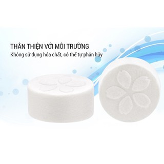 Khăn giấy nén Nikkori 12 viên combo 5 gói