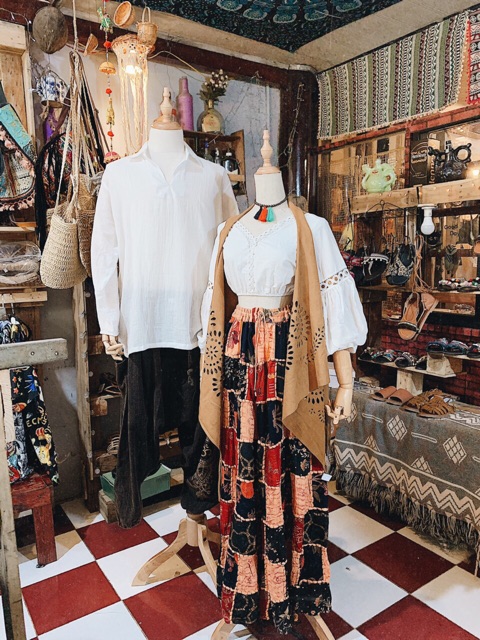 Chân váy chắp vá