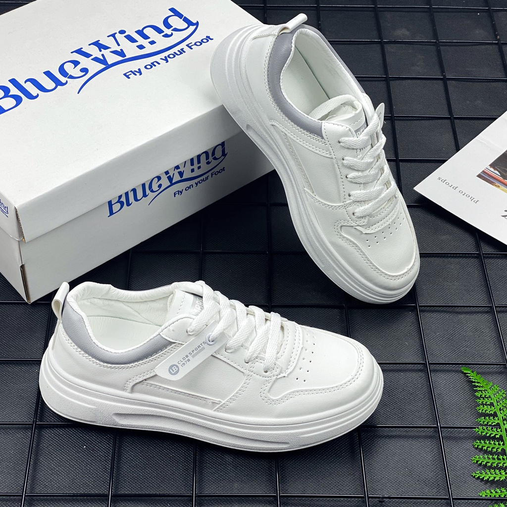 Giày Thể Thao Nữ Da Mềm Kiểu Dáng Hàn Quốc BLUEWIND 68778 | BigBuy360 - bigbuy360.vn