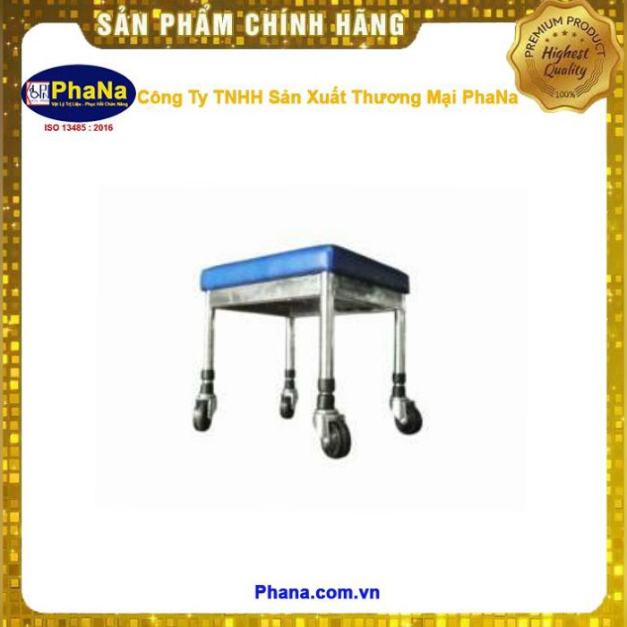 DỤNG CỤ TẬP ĐI CHO BÉ /GHẾ NGỒI TẬP VLTL INOX CÓ BÁNH XE