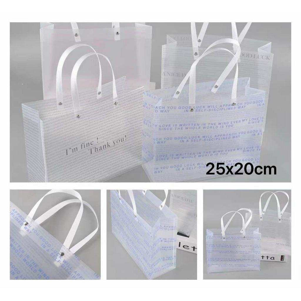 Túi đựng quà tặng nhựa PVC chống nước siêu bền / Túi mỹ phẩm thời trang họa tiết cute