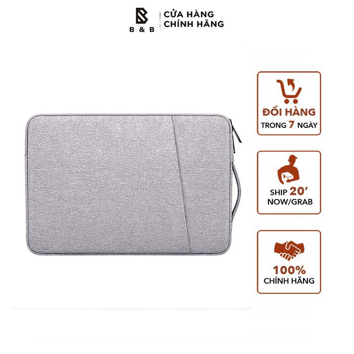 Túi đựng Laptop B B&amp;B ND01D chống va đập lót đệm lông ngăn rộng rãi