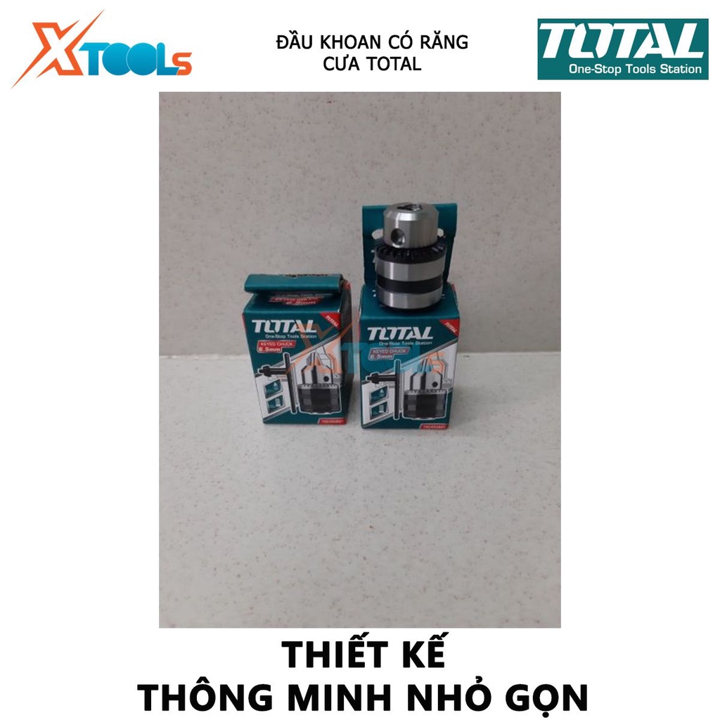 Đầu khoan (có răng cưa) TOTAL | đầu khoan khả năng khoan 0.6 - 16mm đầu khoan 55mm - 80mm [CHÍNH HÃNG] [XTOOLs]