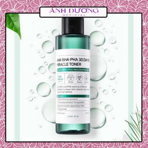 Nước hoa hồng AHA BHA PHA 150ml, nước hoa hồng dành cho da mụn - anhduong.official.vn
