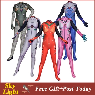 Jumpsuit Hóa Trang  Vật Asuka Langley Suyu Mari Rei