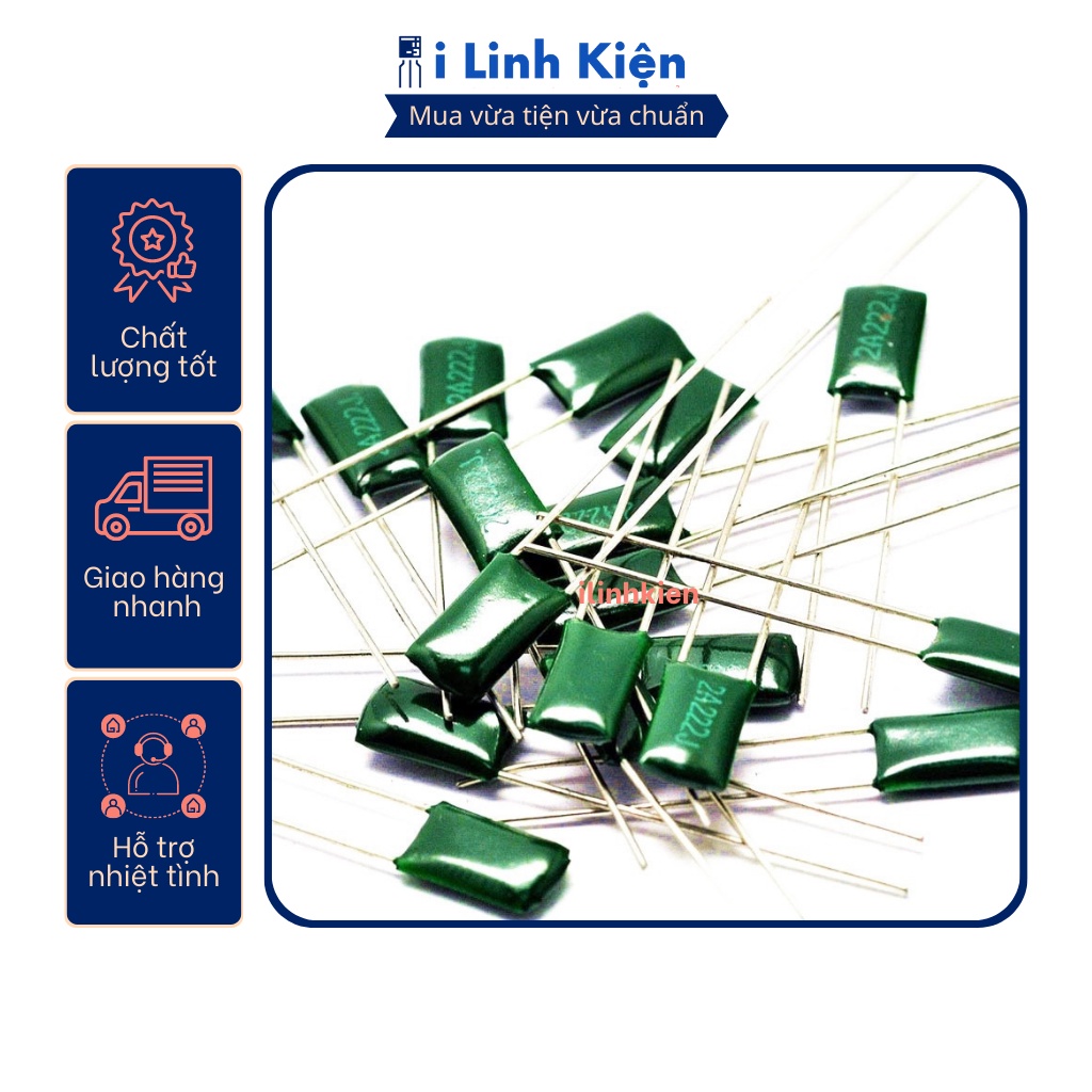 Tụ mica 0.68nF - 220nF 2A 100V