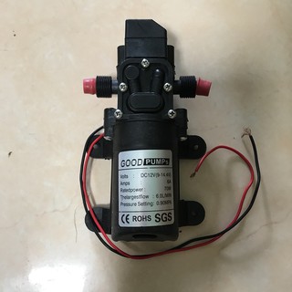 máy bơm nước 12v - máy bơm tăng áp rửa xe,phun sương làm mát 100psi - 6l/phút
