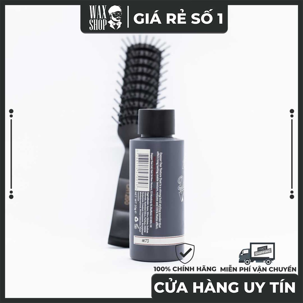 Bột Tạo Phồng Tóc Dapper Dan Texture Dust ⚡ [Chính Hãng] ⚡ Tặng Kèm Pre-Styling Oil và Lược