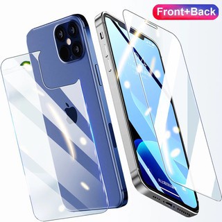 For iPhone 14 Pro max  Kính Cường Lực Bảo Vệ Mặt Trước Và Sau Điện Thoại Cho Iphone 12 Pro max 7 Plus X Xs Max Xr 11 11 Pro Max 8 6s Plus