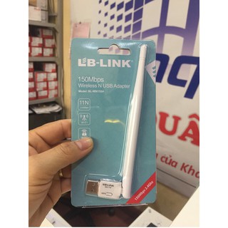 Usb thu wifi Lblink BL- WN155A có râu-usb kết nối wifi có ăng ten, tăng tốc độ wifi - Máy tính 2T