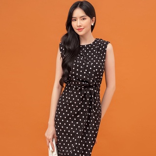 Đầm ôm nhún bèo DB5214 GUMAC