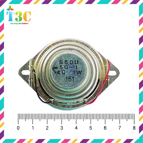 Loa 1W 4R 50MM Có Tai S50U-4R1W | BigBuy360 - bigbuy360.vn