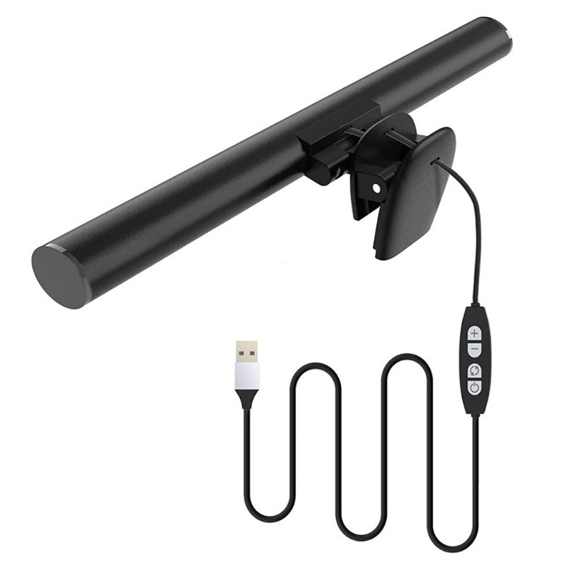 Thanh Đèn Led Usb Gắn Màn Hình Máy Tính Có Thể Điều Chỉnh Độ Sáng Tiện Dụng