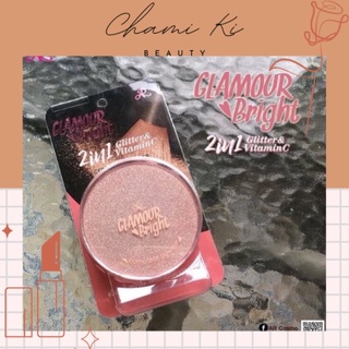 Phấn phủ 2 tầng glamour bright 2in1 chống nắng spf30