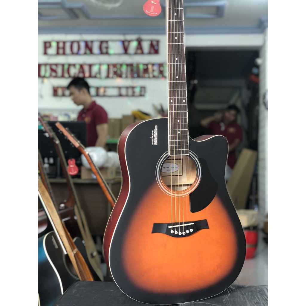 Đàn Guitar Acoustic Rosen G11 màu hoàng hôn [ tặng kèm phụ kiện]