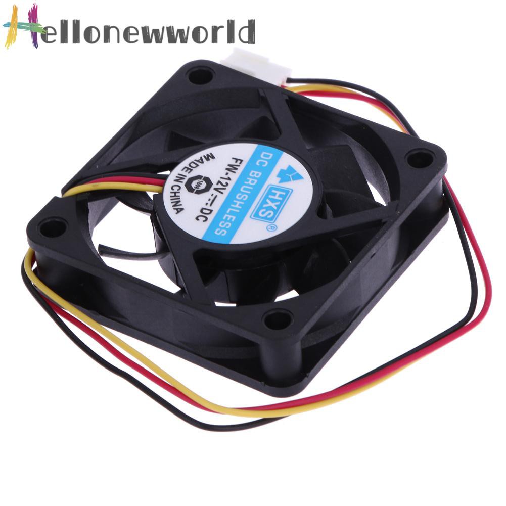 Quạt Tản Nhiệt 12v Dc 6cm Pc 3 Pin P4