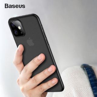 Baseus For iPhone 12 Mini 11 Pro X XR XS Max Ultra Thin 0.4mm Thin Slim Matte PP Anti Fingerprint Back Protective Case Cover iPhone12