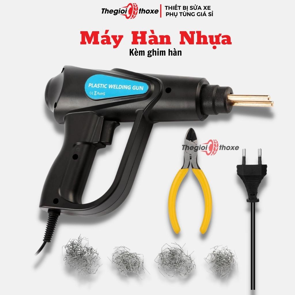 Máy hàn nhựa xe máy, ô tô chuyên dụng ( bằng điện ) - Mỏ hàn nhựa kèm 400 ghim hàn các loại | Thế Giới Thợ Xe