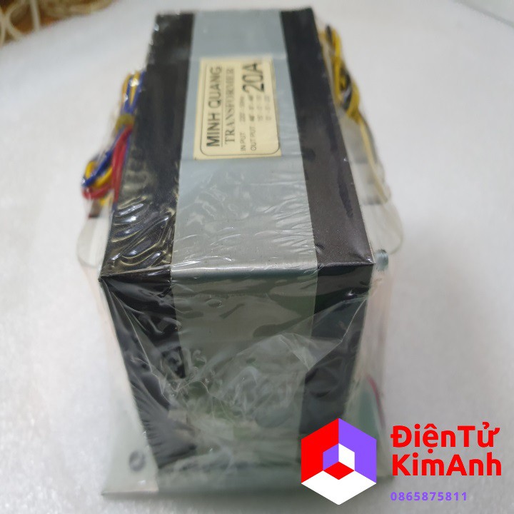 Biến áp nguồn 20A đối xứng 40V