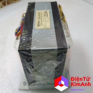 Biến áp nguồn 20A đối xứng 40V