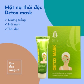 Mặt nạ thải độc, hút nám, dưỡng da DETOX MASK Olic dưỡng da trắng sáng, ngăn ngừa lão hóa