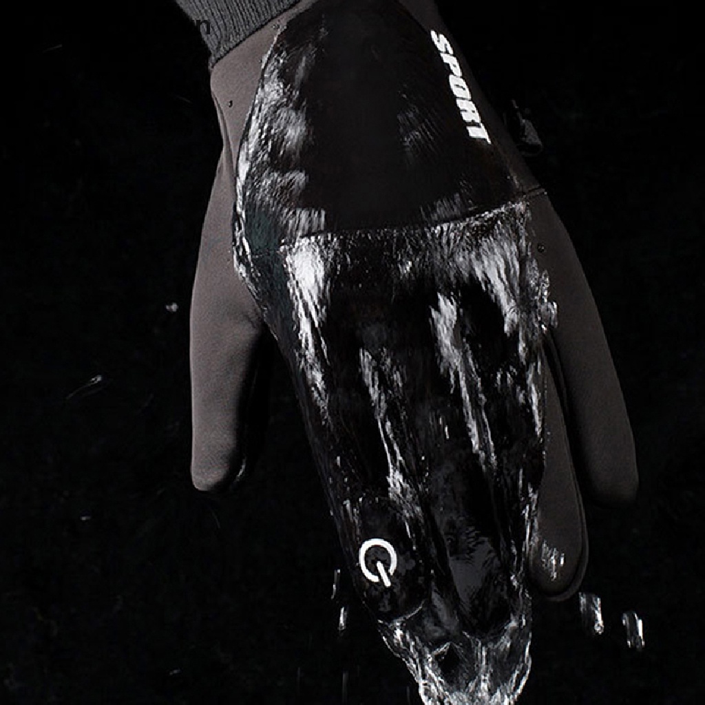 Găng Tay Thể Thao Chống Trượt Có Thể Chạm Màn Hình Cảm Ứng Thời Trang Mùa Đông Cho Nam