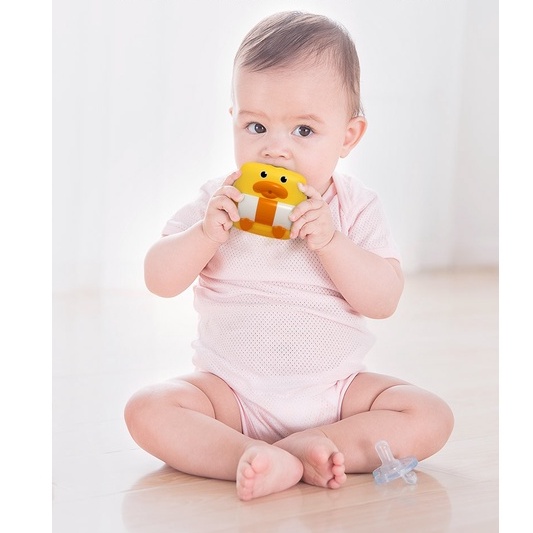 Đồ chơi khối xây dựng, bóng mềm cao su mềm hình động vật dễ thương, đồ chơi nhà tắm cho bé