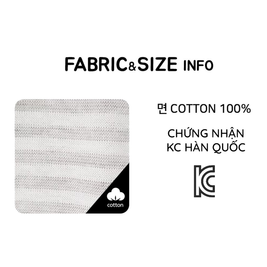 Bộ quần áo cotton giấy sát nách cho bé trai bé gái chất cotton mềm nhẹ siêu mát Hàn Quốc thời trang trẻ em BABY KOREA