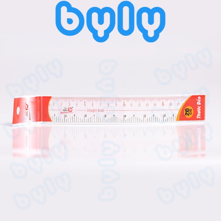 Thước dẻo trong suốt 20cm 𝑻𝒉𝒊𝒆̂𝒏 𝑳𝒐𝒏𝒈 Điểm 10 TP-SR022