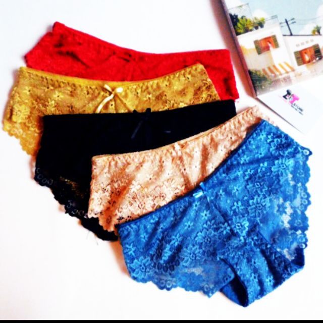 Bộ 10 quần lót ren hoa cúc nổi siêu sexy | BigBuy360 - bigbuy360.vn
