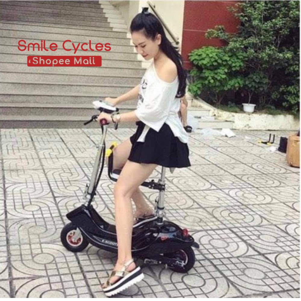 Xe Điện Mini E-SCOOTER 8 INCH (kèm ghế phụ)