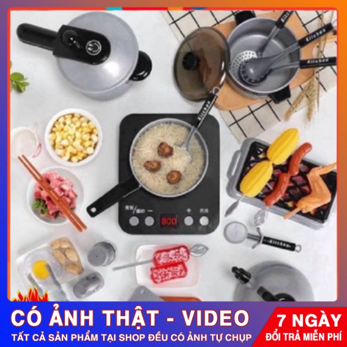 BỘ ĐỒ CHƠI NHÀ BẾP NẤU ĂN 36 MÓN CHO BÉ 💖 - BNK Mart