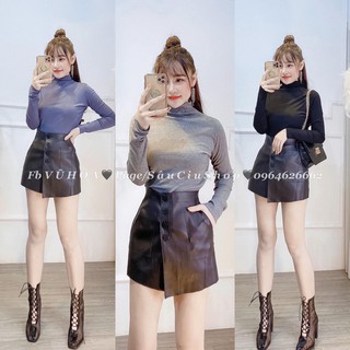 *áo thun len cổ lọ 5cm *áo thun*áo len cổ lọ😍