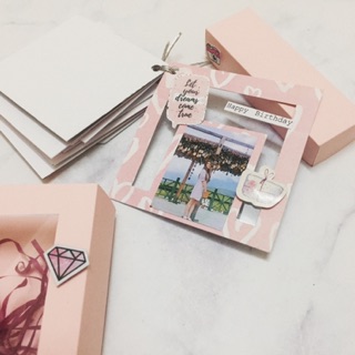 Mini Pink Card