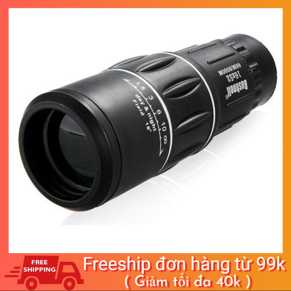 [BAO GIÁ SHOPEE] Ống nhòm một mắt chuẩn BUSHNELL 16x52 cao cấp tặng vòng tay thời trang