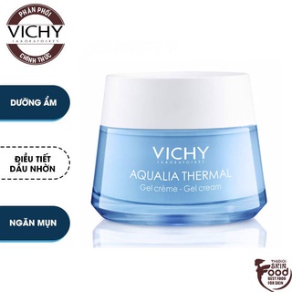 Kem Dưỡng Ẩm, Cấp Nước Cho Da Dầu Vichy Aqualia Thermal Cream-Gel 50ml