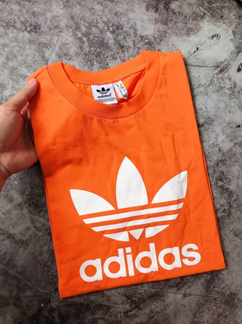 (HÀNG XUẤT XỊN) Áo das màu cam cambodia 143 - Trefoil Tee Orange