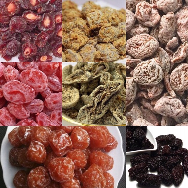 Mix 7 loại Ô mai ngon nhất shop - Bịch 500gram