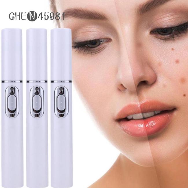 Portable Wrinkle Scar Acne Remover Device Powerful Blue Light Therapy Pen Blu-ray Acne Pen Eye Skin Care Tool