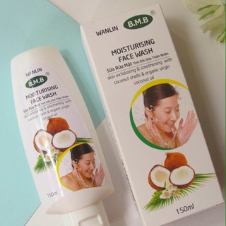 Sữa rữa mặt giữ ẩm dịu nhẹ tinh dầu dừa BMB - Da nhạy cảm
