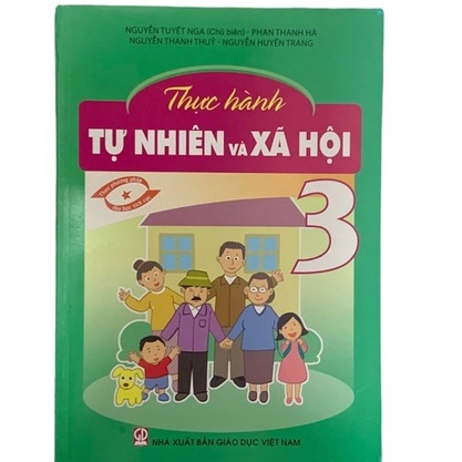 Sách - Thực hành Tự Nhiên và Xã Hội lớp 3.