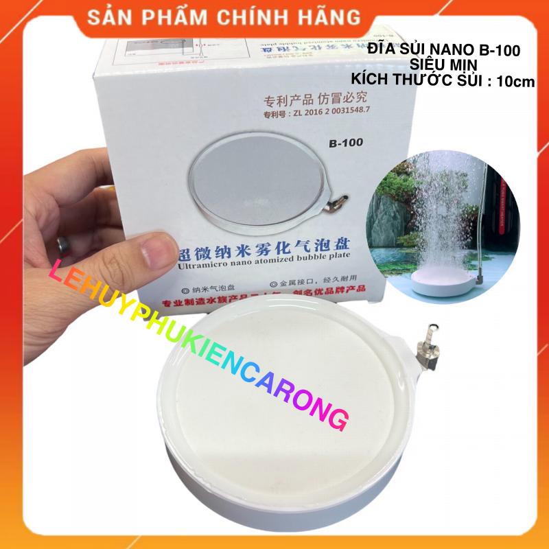 Đĩa Sủi Nano Cao Cấp Siêu Mịn, Sủi Bọt Khí Mịn Làm Tốt OXY Cho Bể Cá