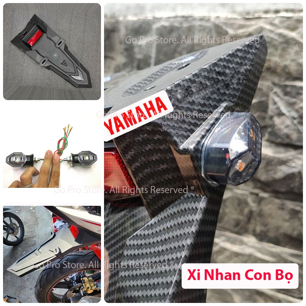 [CHÍNH HÃNG] Bộ Dè Sau Kiểu FZ &amp; Xi Nhan EXCITER 155cc VVA