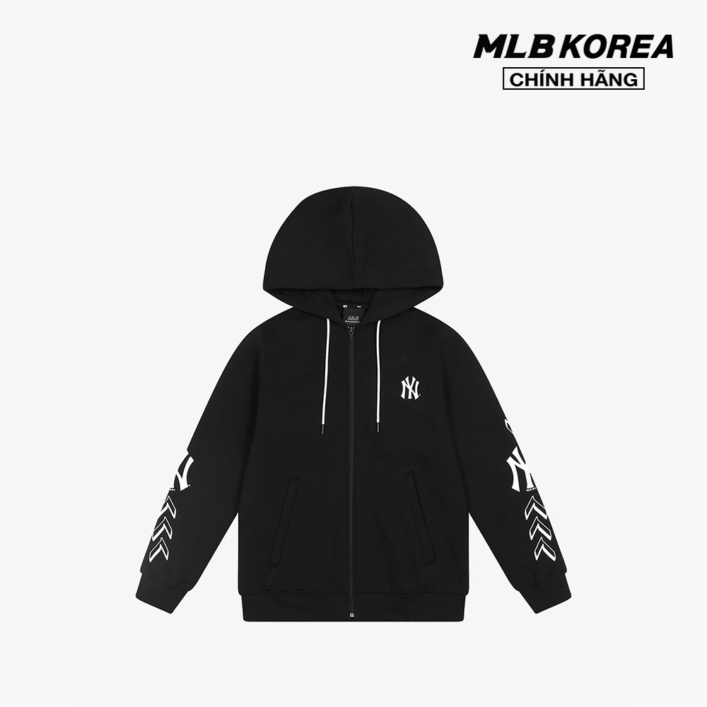 MLB - Áo hoodie tay dài phối zip Symbol Training 31TRS6041-50L