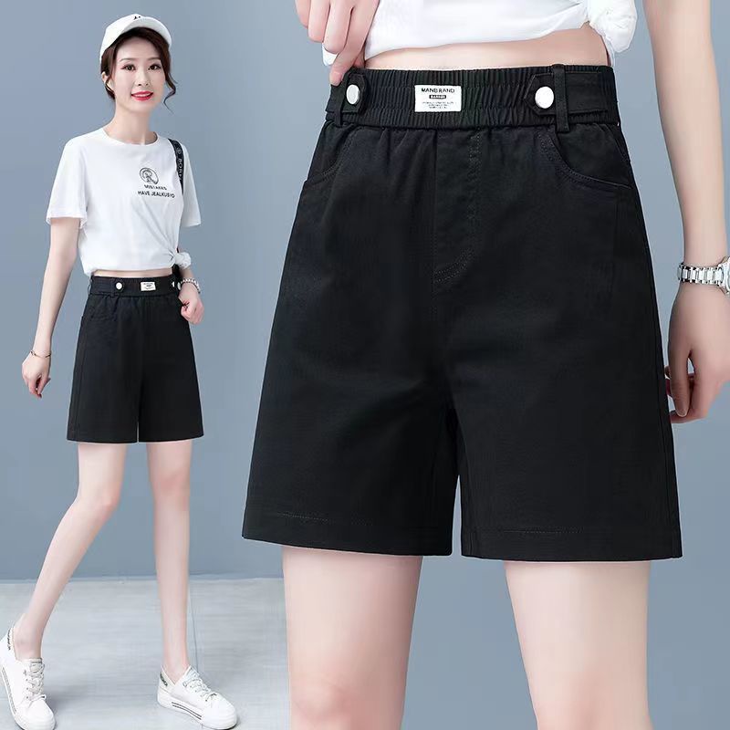 Quần Lửng Bốn Điểm Dáng Rộng Lưng Cao Mỏng Thời Trang Mùa Hè Hàng Mới Dành Cho Bạn Nữ 2022