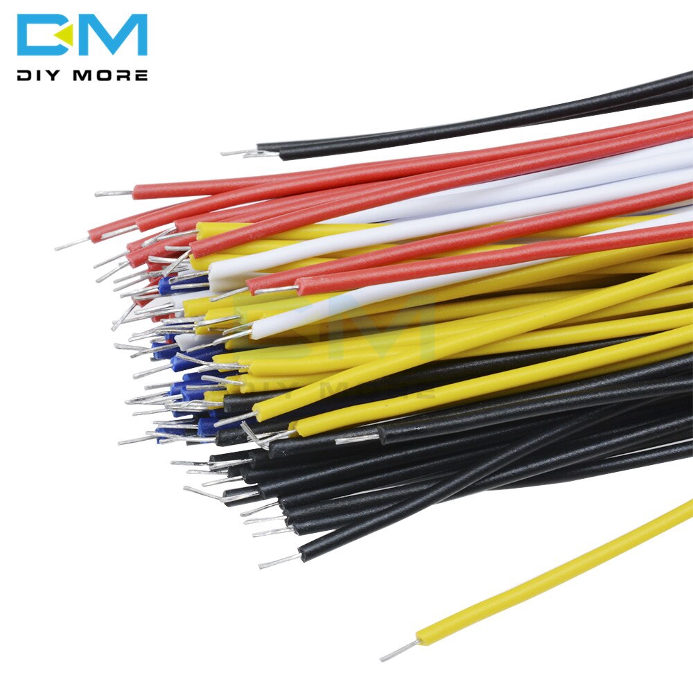 Set 100 Dây Cáp Hai Đầu 5 Màu Sắc 20CM Chuyên Dụng Cho Bảng Mạch Breadboard