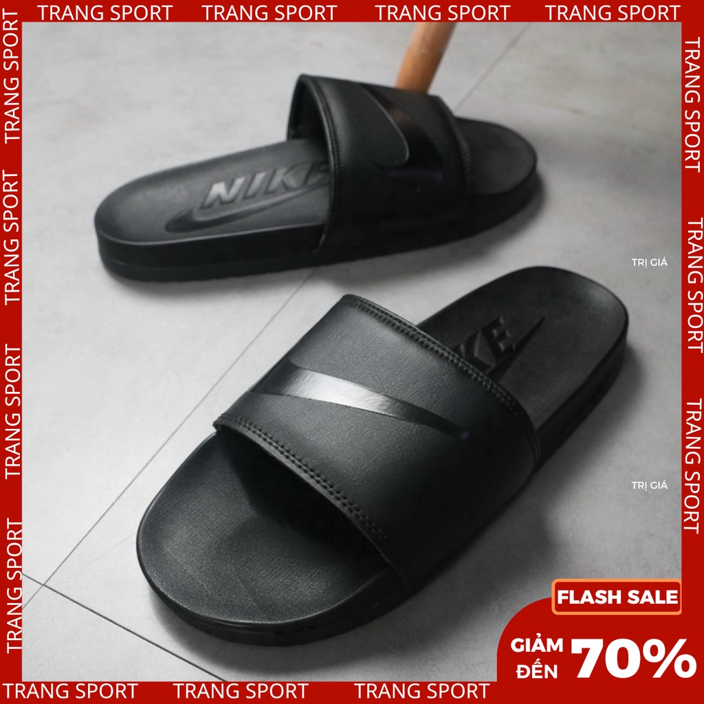 Dép nam quai ngang nệm êm siêu êm ái TẶNG HỘP