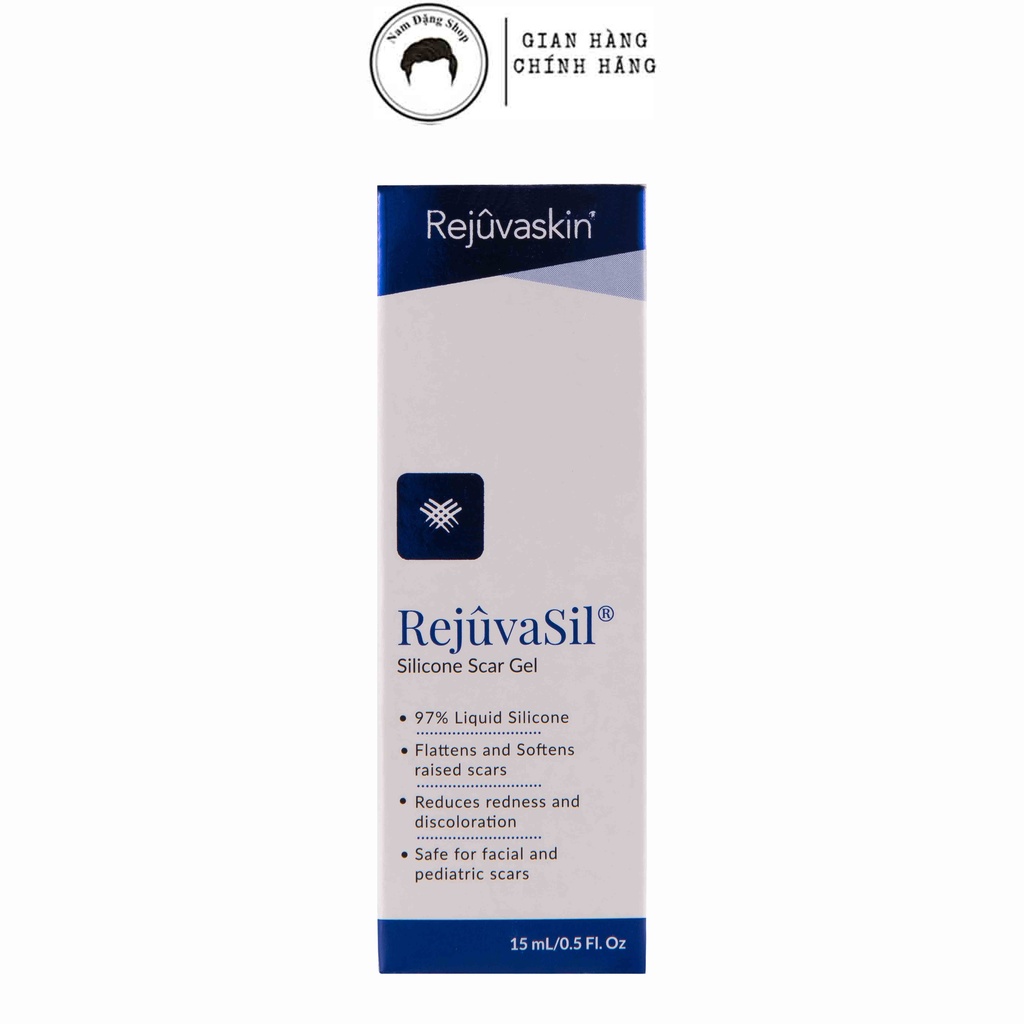 Gel Rejuvasil 15ml xóa mờ sẹo lồi/sẹo phì đại hiệu quả Được các bác sĩ khuyên dùng