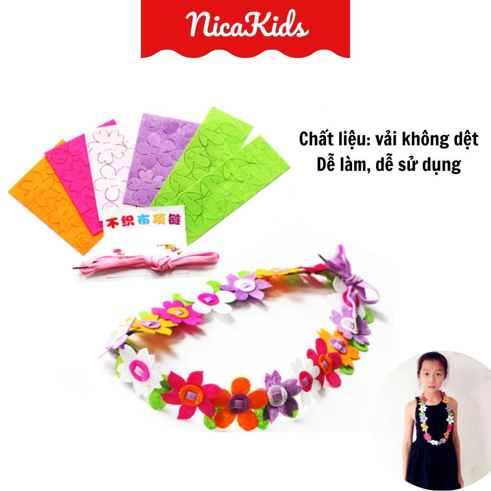 Vòng hoa đội đầu handmade